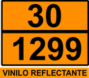 PANEL NARANJA 400X300 REFLECTANTE (SIN TEXTO) Pack 10 Uds (copia)