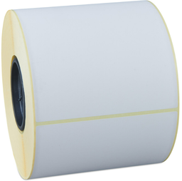 [ET_BLANCA_TT_148x210_R850] ETIQUETA  BLANCO MATE  148X210 MM ROLLO 850 Uds ( Especial Transferencia Térmica Ribbón)